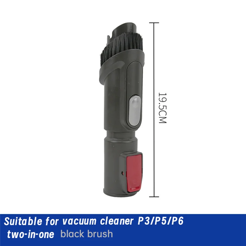 BISM 2In1 Sikat untuk Midea P3/P6/P5 Penyedot Debu Pengganti Sikat Lembut untuk Midea P6/P5/P3 Bagian Penyedot Debu A