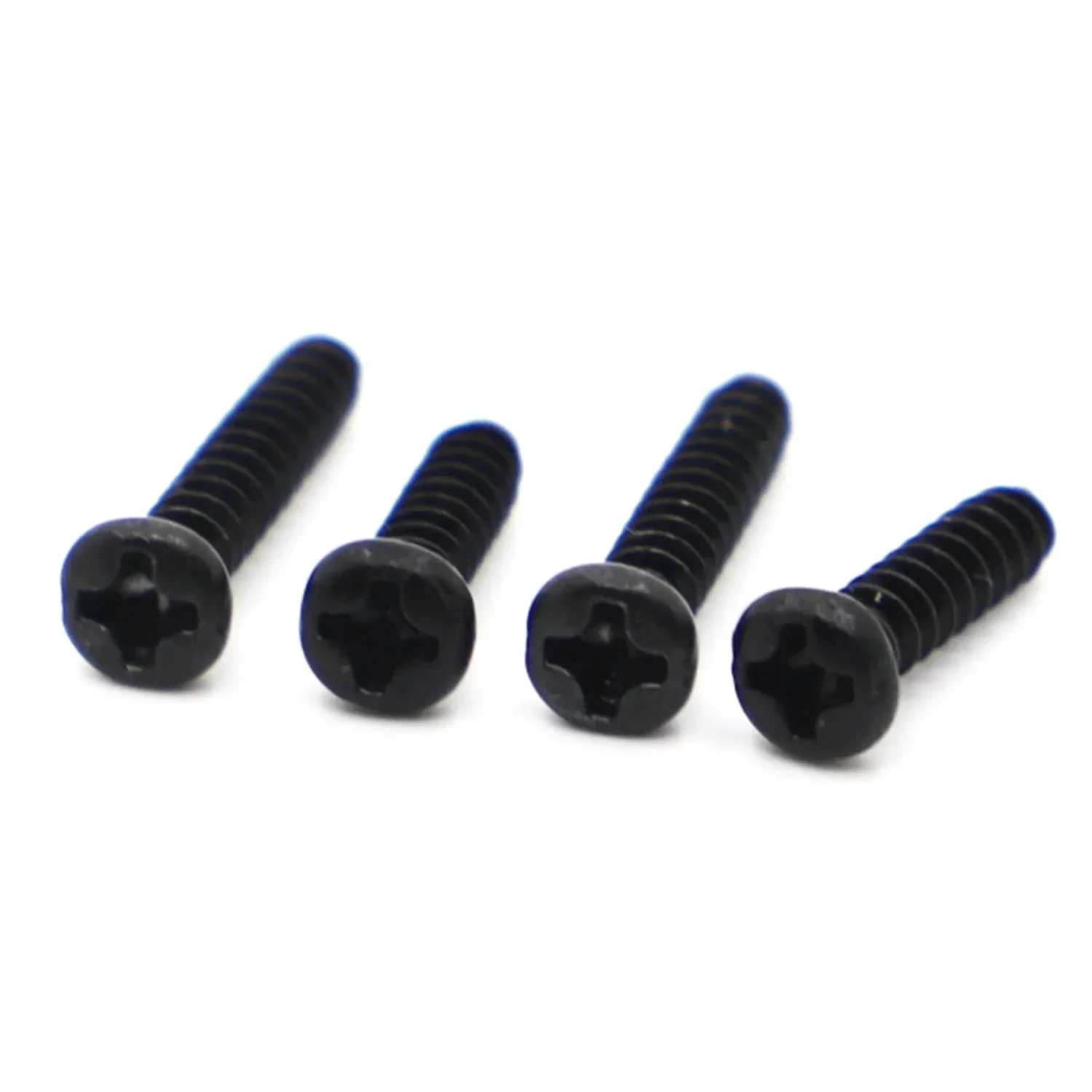 100P M1.4 M1.7 M2 M2.3 M2.6 M3 M3.5 M4 الأسود الصلب فيليبس المسمار الصليب راحة عموم رئيس شقة المسمار الأفقي الذيل الذاتي التنصت