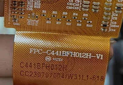 Original FPC-C441BFH012H-V1 projector LCD display screen