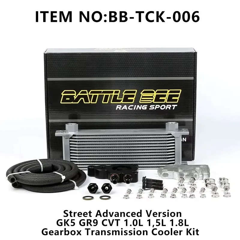 Hot Sale 1 Unit Battlebee New Gear Box Transmission Cooler Kit Aluminum Alloy 6061-T6 for GK5 GR9 1.5L FC 1.8L Ver1.1 CVT