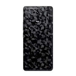 Maya Diamond Crocodile Grain Skin Film Wrap Skin Phone Sticker For Xiaomi 14 13 Pro 12S Ultra 11 Lite Redmi Note13 Pro K60 K70