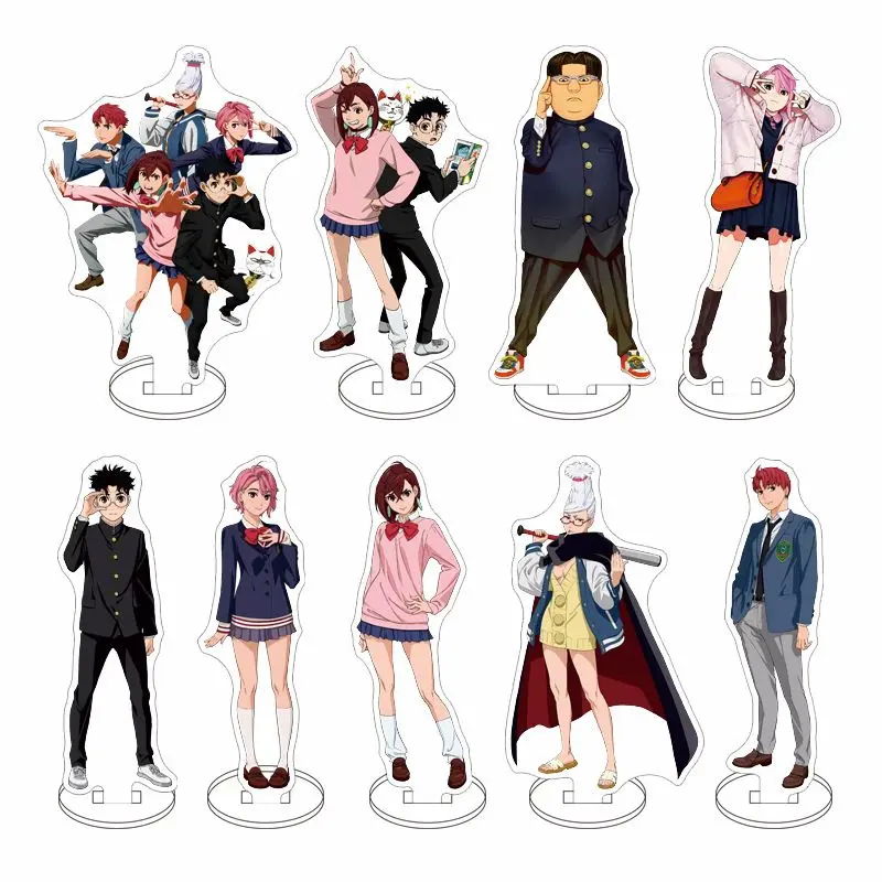 Anime Peripherals DAN DA DAN Cartoon Character Standing Plates Ken Takakura Creative Cosplay Acrylic Ornament Collect Gifts