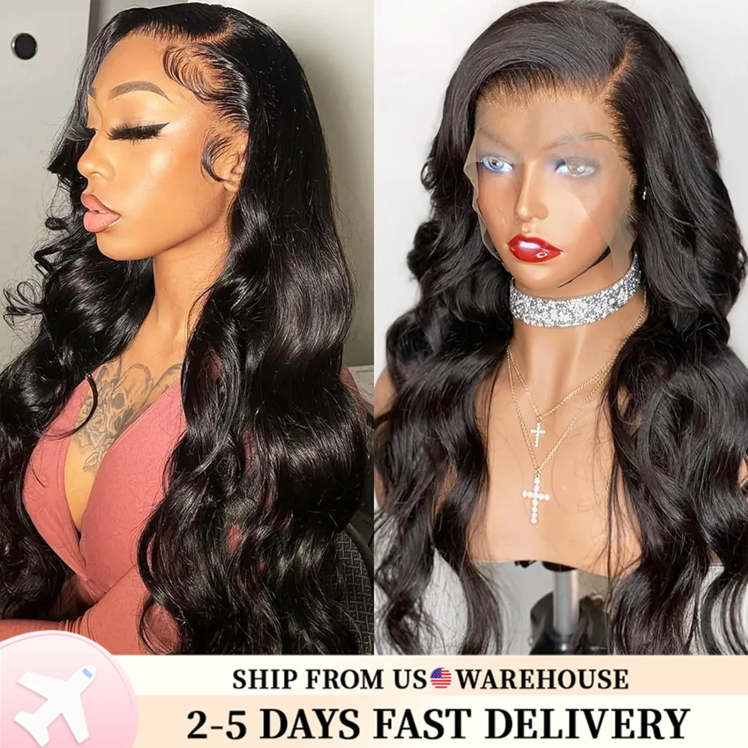 28 30 Inch Body Wave 13x6 Lace Frontal Wig Human Hair Brazilian Pre Plucked Lace For Women 13x4 Lace Front Wigs 4x4 Closure Wig