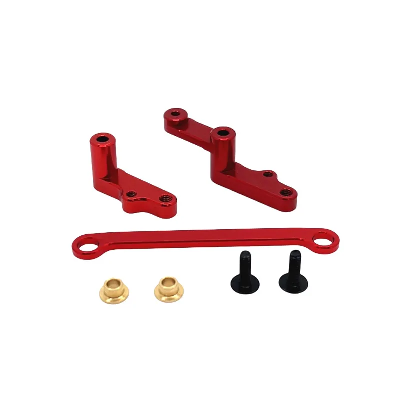 Metall verbesserte Klettern Auto 2706 Lenkung Komponente RC Auto Teile Fit Für WLtoys 1/12 124008 Fernbedienung Auto Zubehör