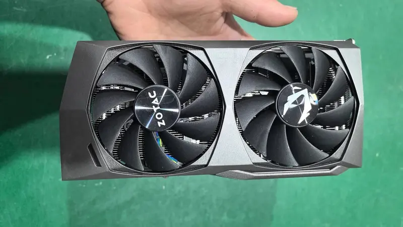 

Оригинальный радиатор-охладитель для видеокарты ZOTAC RTX3060 с задней панелью