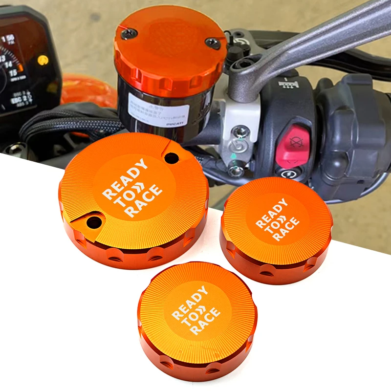 

Motorcycle Front Rear Brake Reservoir Fluid Tank Cover For KTM 1290 Super Duke GT R 1390 Super Duke R 2018-2026+ Accessories