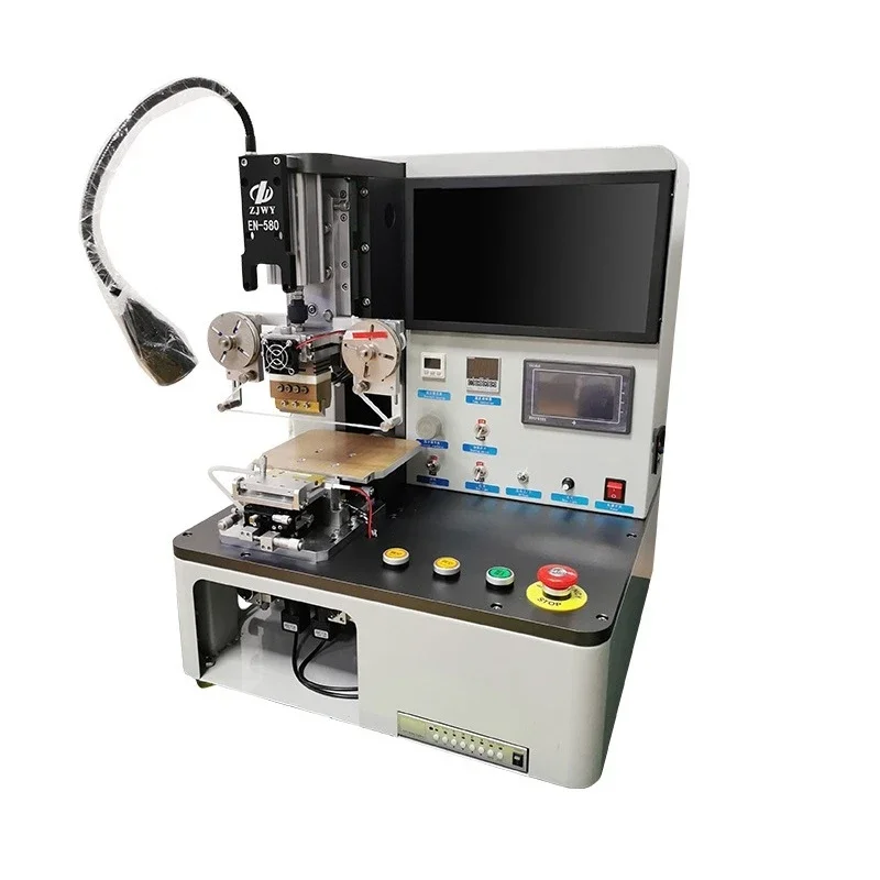 EN-580 2C 4C Two/ Four Cameras Flex Cable Bonding Machine   Desktop Constant Heating Mobile Phone TAB COG COF COP ACF LCD Repair