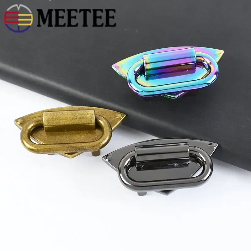 4/10/20Pcs Women Bag Handle Decorative Buckles Fashion Handbag Strap Connector Hook Clasp Hardware Hang Metal Buckle Accessories