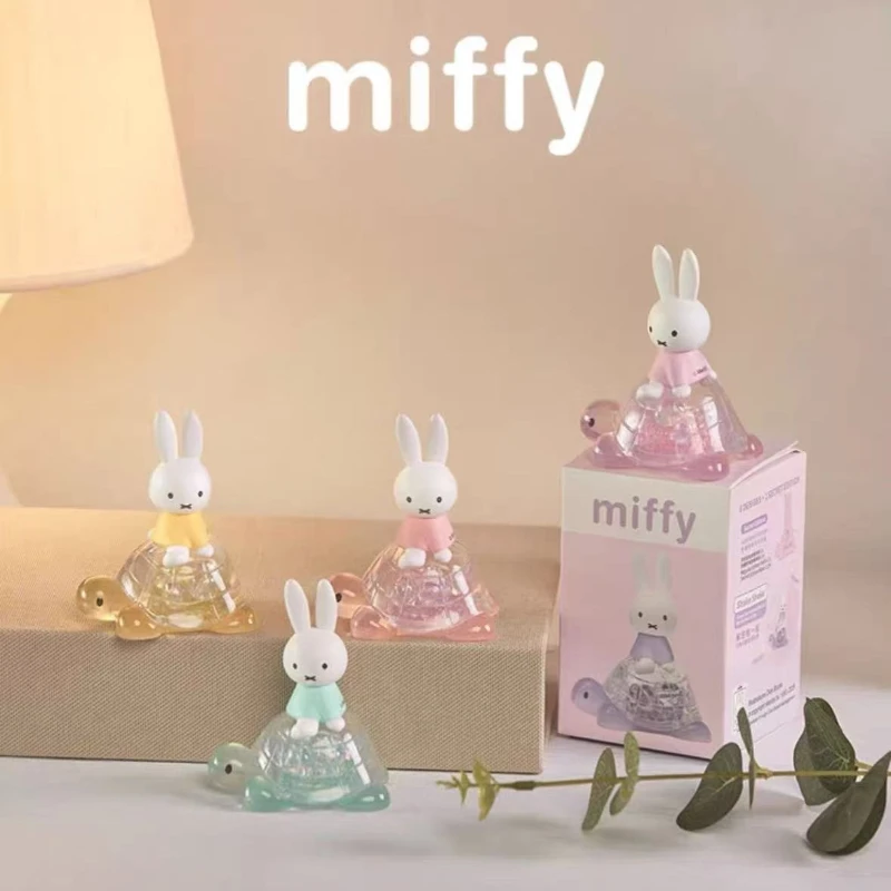

Genuine Anime Miffy Rabbit Blind Box Miffy Turtle Series Kawaii Doll Model Toys Collection Desktop Ornaments Boys Girls Gifts