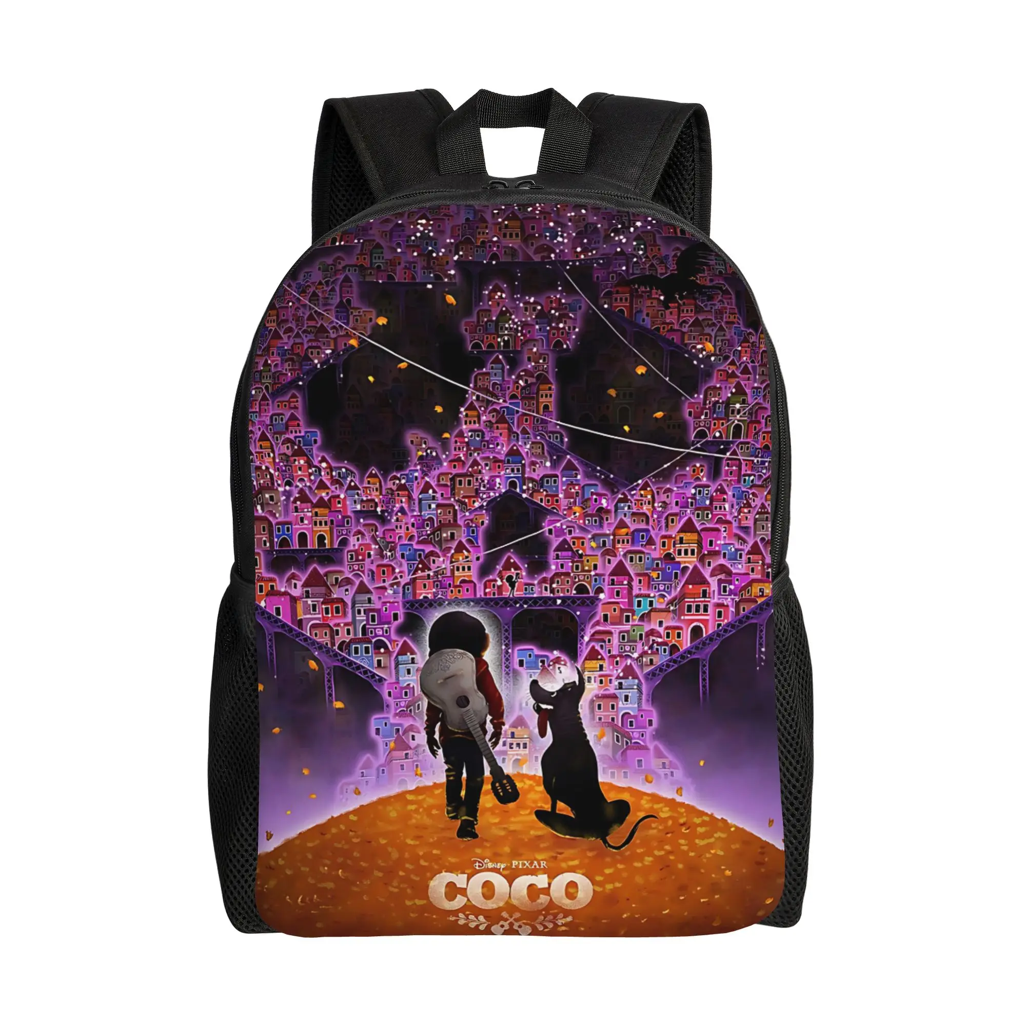 

1Piece Backpack Marigold Bridge New School Year Knapsack For School Coco Family Memory Love Birthday New Term Starts