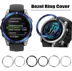 Bezel Ring Cover For Garmin Fenix 8 47mm 51mm Stainless Bumper Solar Smart watch Case Protector Steel Bzel Accessories