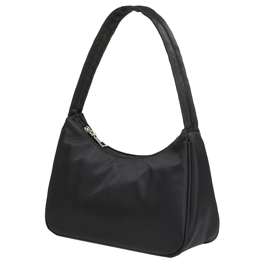 Bolso de hombro para mujer, bolsa de mano informal de nailon con cremallera para las axilas, bonito bolso de mano de la serie monster de verano