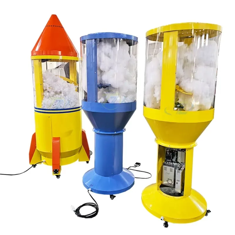 New Polyfiber Filling Machinery, Suitable For Pillows, Animal Plush Toys, Teddy Bears And Party Event Toy Making