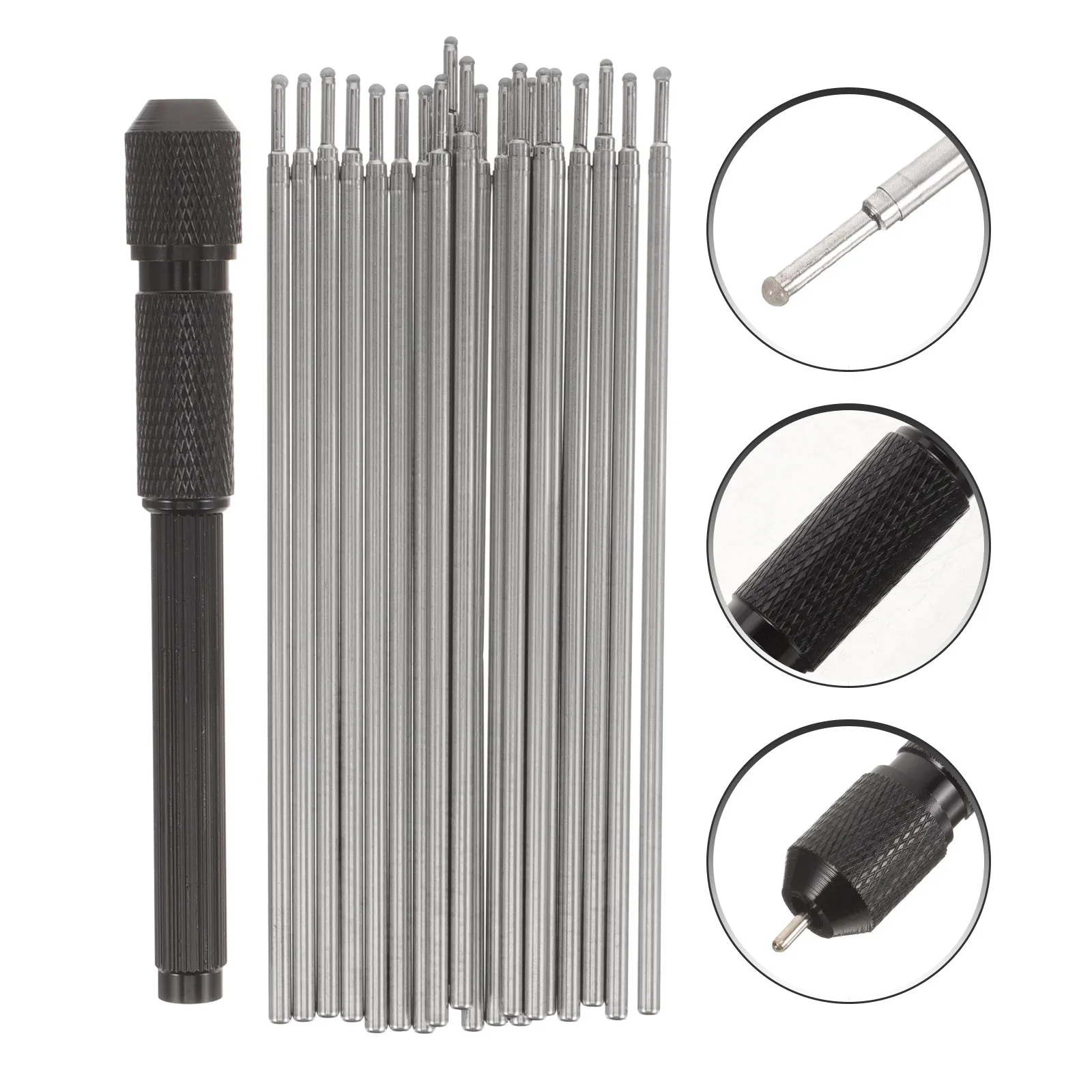 

Набор для тату-артистов: 1 комплект маркеров для татуировок с сменными стержнями и держателем-корпусом для точного разметания кожи и рисования трафаретов