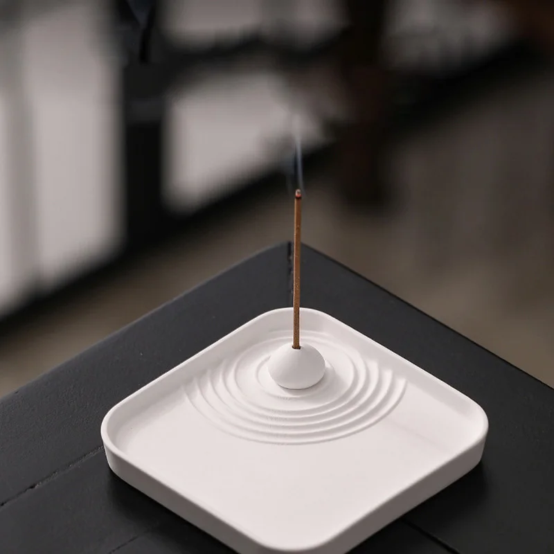 Ceramic Incense Stick Holder Sandalwood And Agarwood Incense Stick Burner Desktop Decoration Home Goods