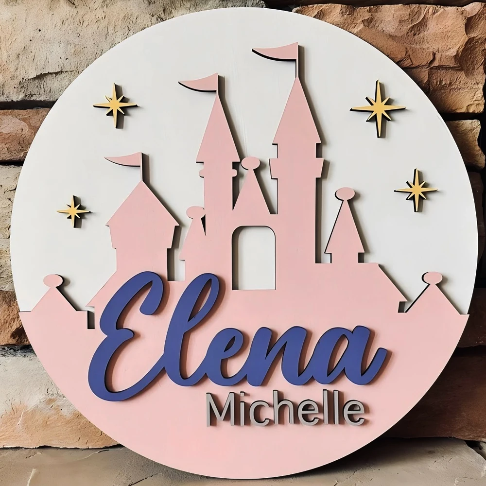 

Custom Baby Name Sign Wedding Name Party Sign Personalized Birthday Baby Gifts Nursery Sign Wooden Plaque Place Tags Table Decor