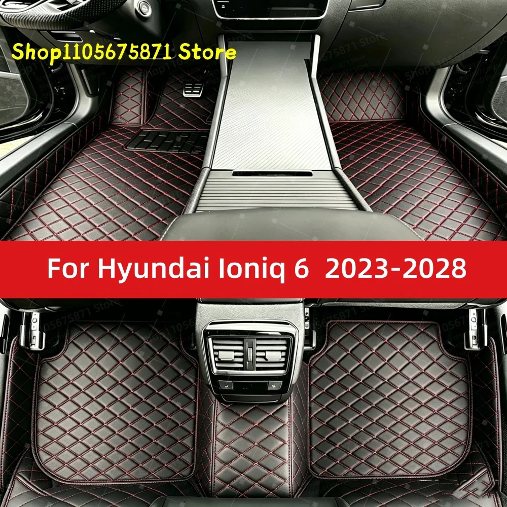 Custom Car Floor Mats Fit For Hyundai Ioniq 6 2023 2024 2025 2026 2027 2028 Car Mat Accessories Mats Carpets