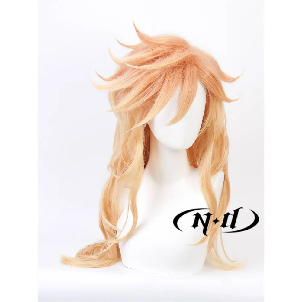 : Perruque de cosplay pour Toga Inumaki, cheveux longs en couches avec dégradé de couleur