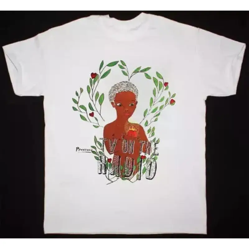 

TV On The Radio Music For Lovers White T Shirt Cotton Full Size RD346