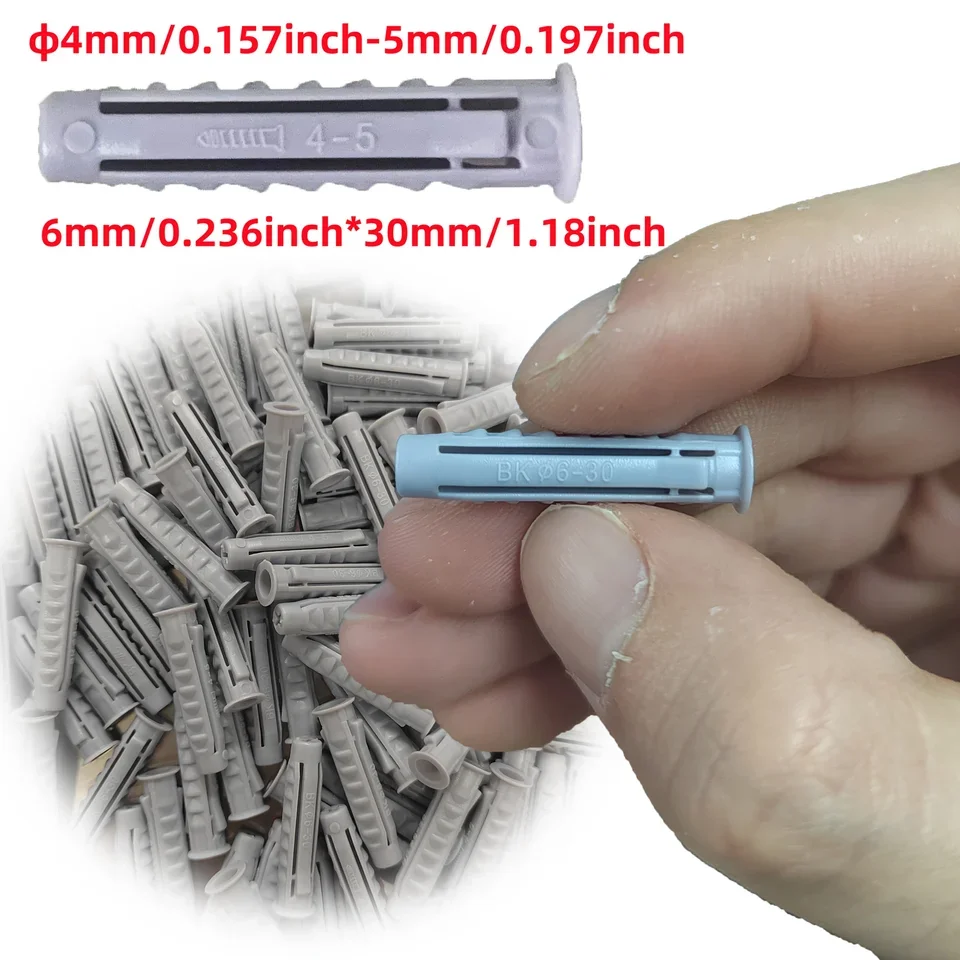 50-piece industrial-grade plastic expansion plugs with threaded design for PE piping systems — leak-resistant, high-pressure rat