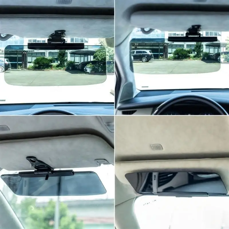 

Thin Sun Security Driving Glasses Split for Automobiles Black
