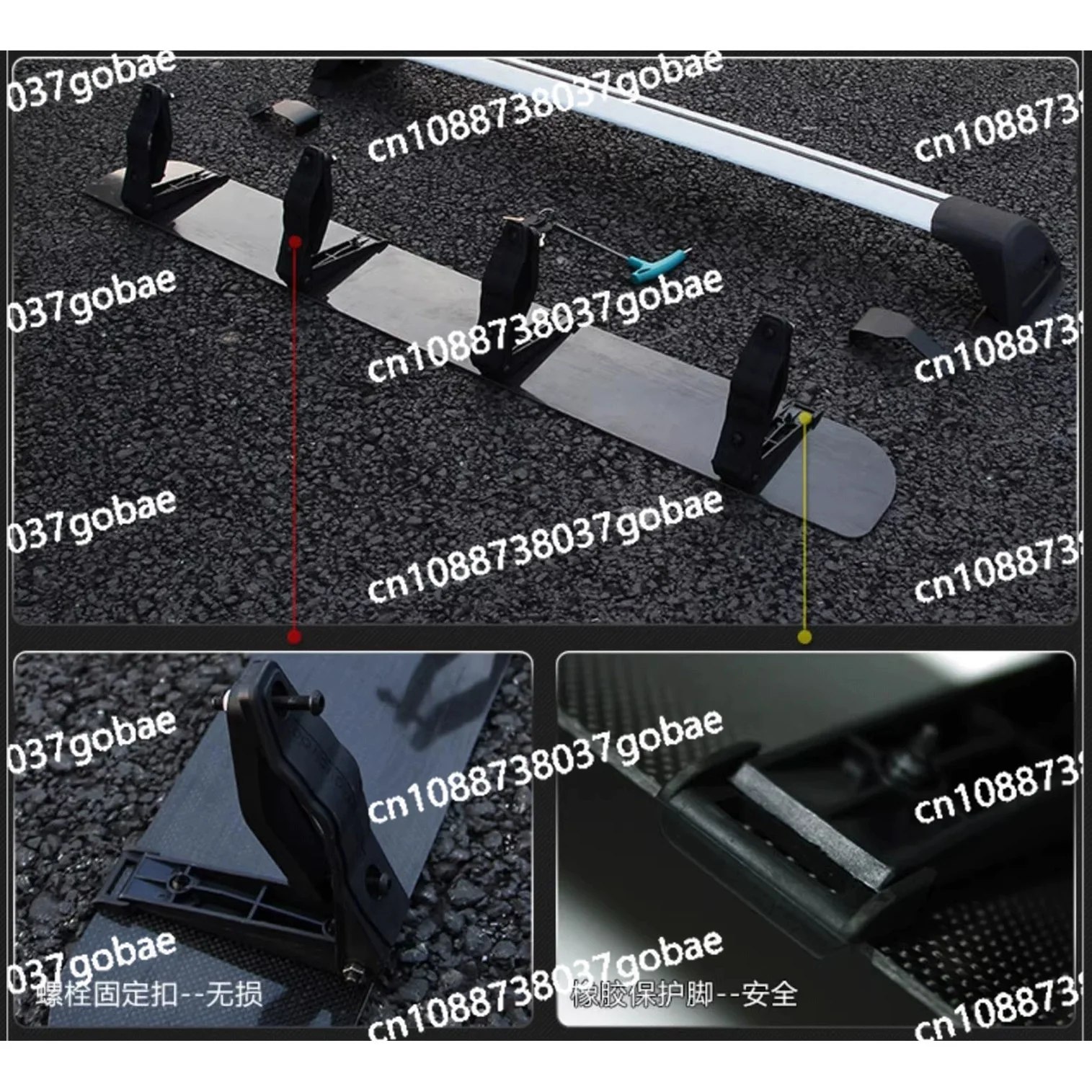 

Дефлектор спойлера на крышу, бесшумная универсальная плата шумоподавления