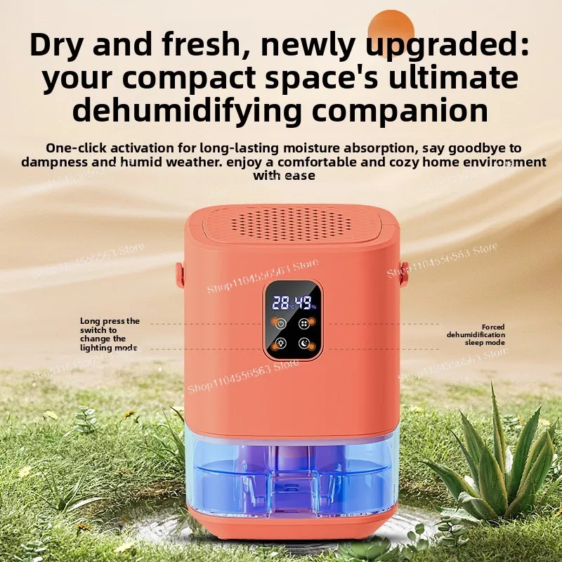 Dehumidifier Home Bedroom Silent Small Mini Moisture Proof