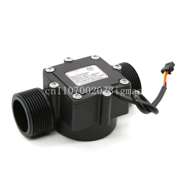Hall Water Flow Sensor DN32 1.25 Inch Industrial Liquid Flow Meter High Accuracy