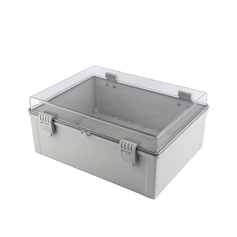 New ABS material outdoor waterproof distribution box, featuring integrated waterproof, dustproof and flame-retardant functions