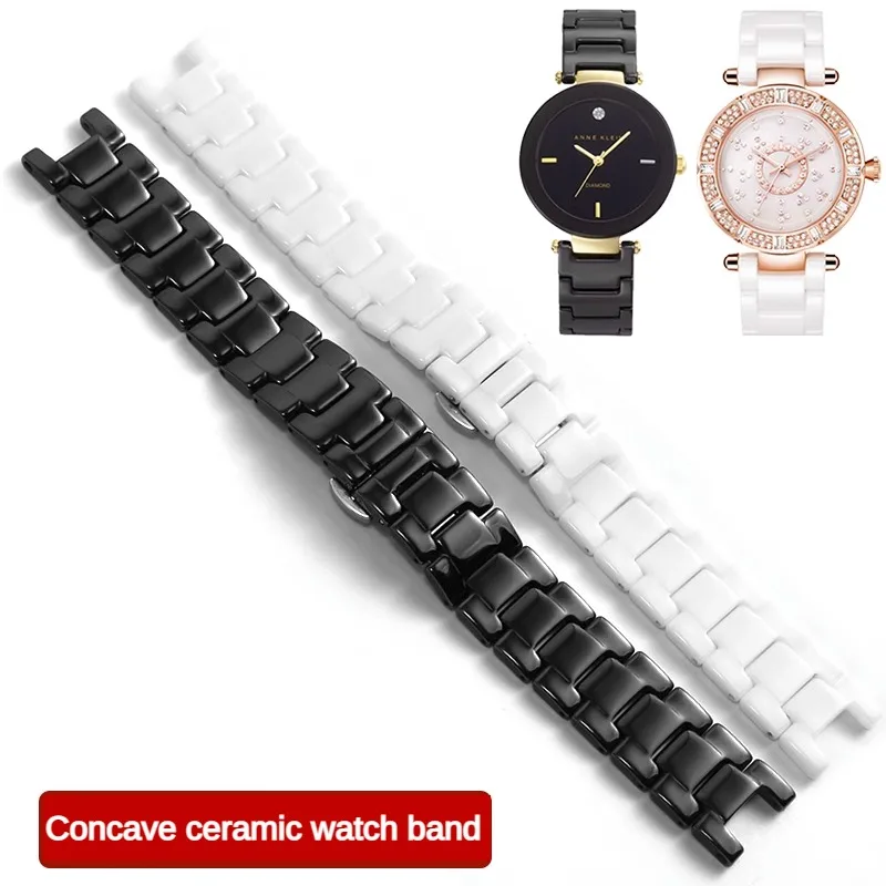 

Universal Various Brands Of Concave Interface Ceramic Watch Strap For Men And Women 16/20mm