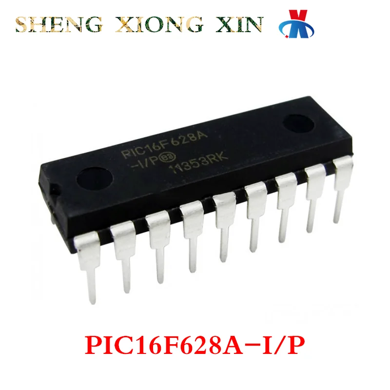 

1pcs New 100% PIC16F628A-I/P DIP-18 8-bit Microcontroller -MCU PIC16F628A PIC16F628 Integrated Circuit