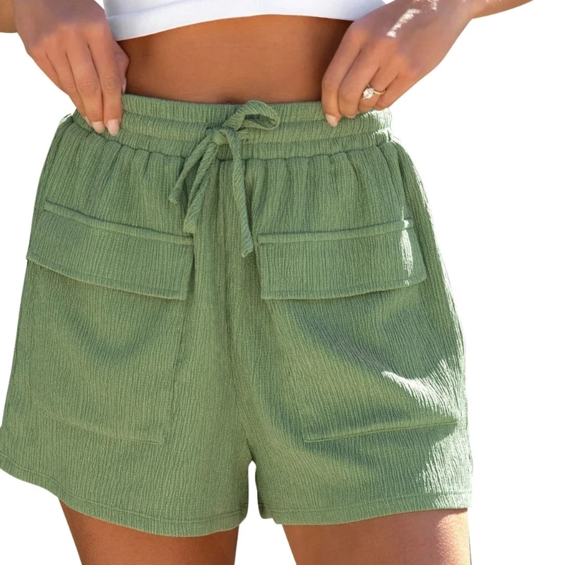 Womens Sweat Shorts Casual Summer Athletic Shorts Elastic High Waist Shorts