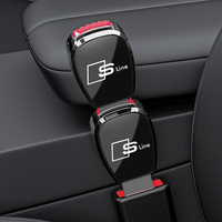 Car Seat Belt Clip Extender Safety Seatbelt Lock Buckle Accessories For Audi Sline S7 SQ5 A3 A4 A5 A6 A7 A8 Q3 Q4 Q5 Q6 Q7 Q8 TT