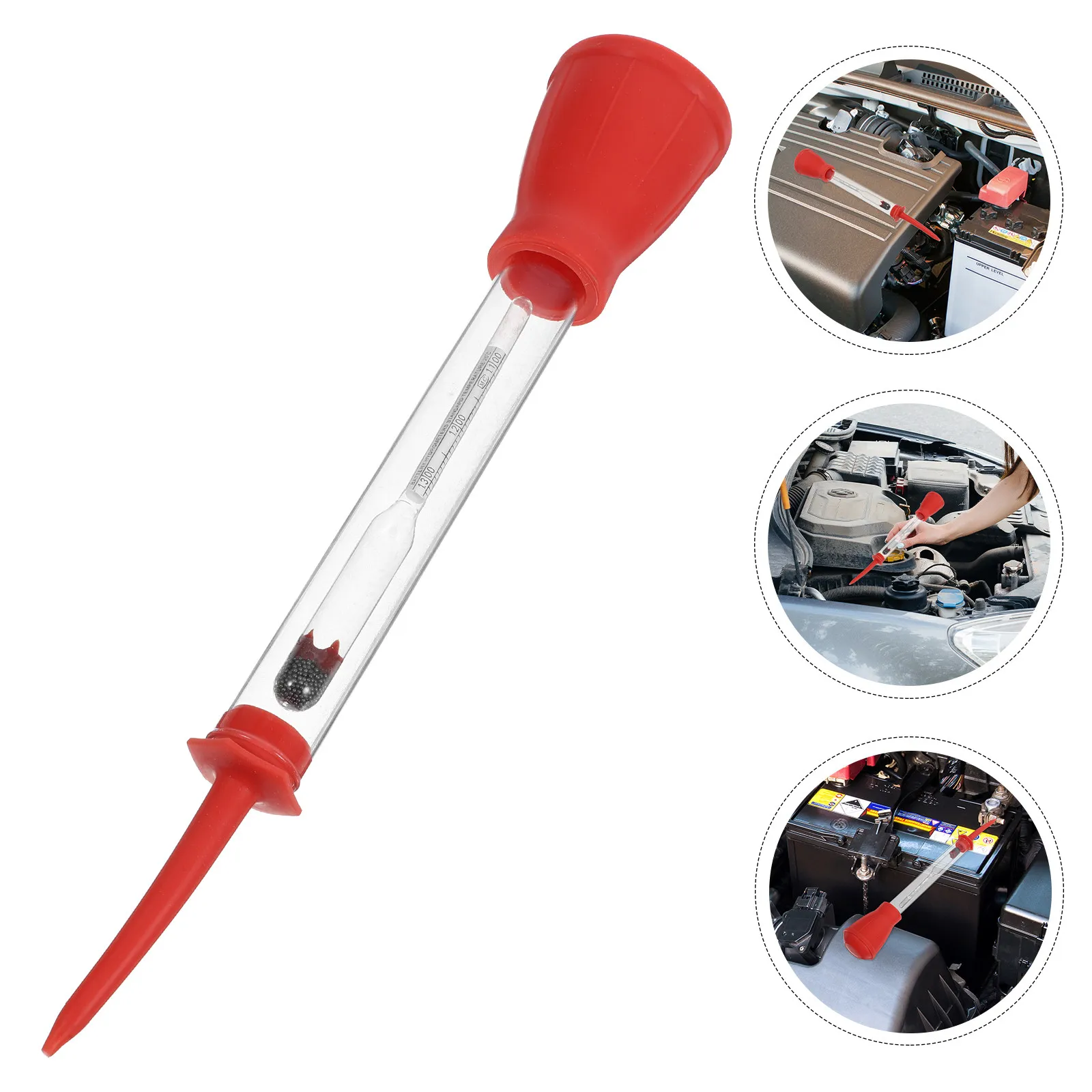 

Портативный гидрометр для автомобильных аккумуляторов, измеритель плотности электролита, стеклянный тестер