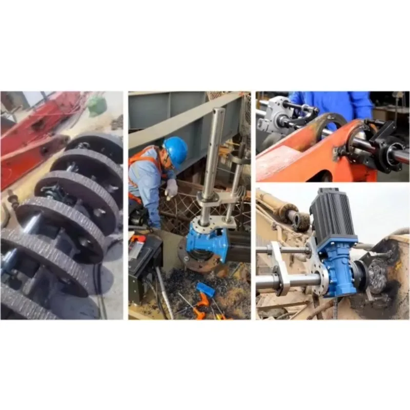 

Portable Line Boring Flange Facing Tool Flange Facing Head for LBE-50 Line Boring Machine Boring Bar Diameter 35mm Customizable