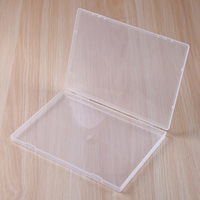 Stationery Stickers Plastic Storage Box Organizer Container Art Tool Case For Craft Desktop Beads Earring Jewelry Display Box
