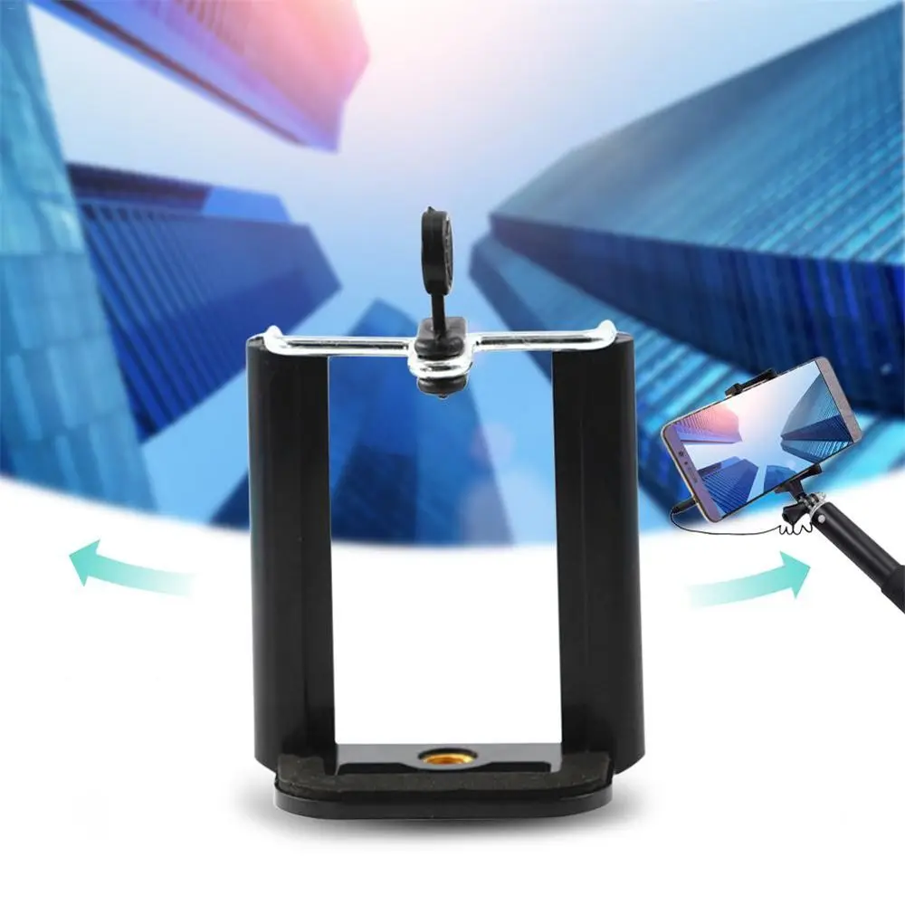 Durable 1/4" Mount Tripod Holder For Tripod Stand Cell Phone Camera Stand Phone Holder Adapter Clip
