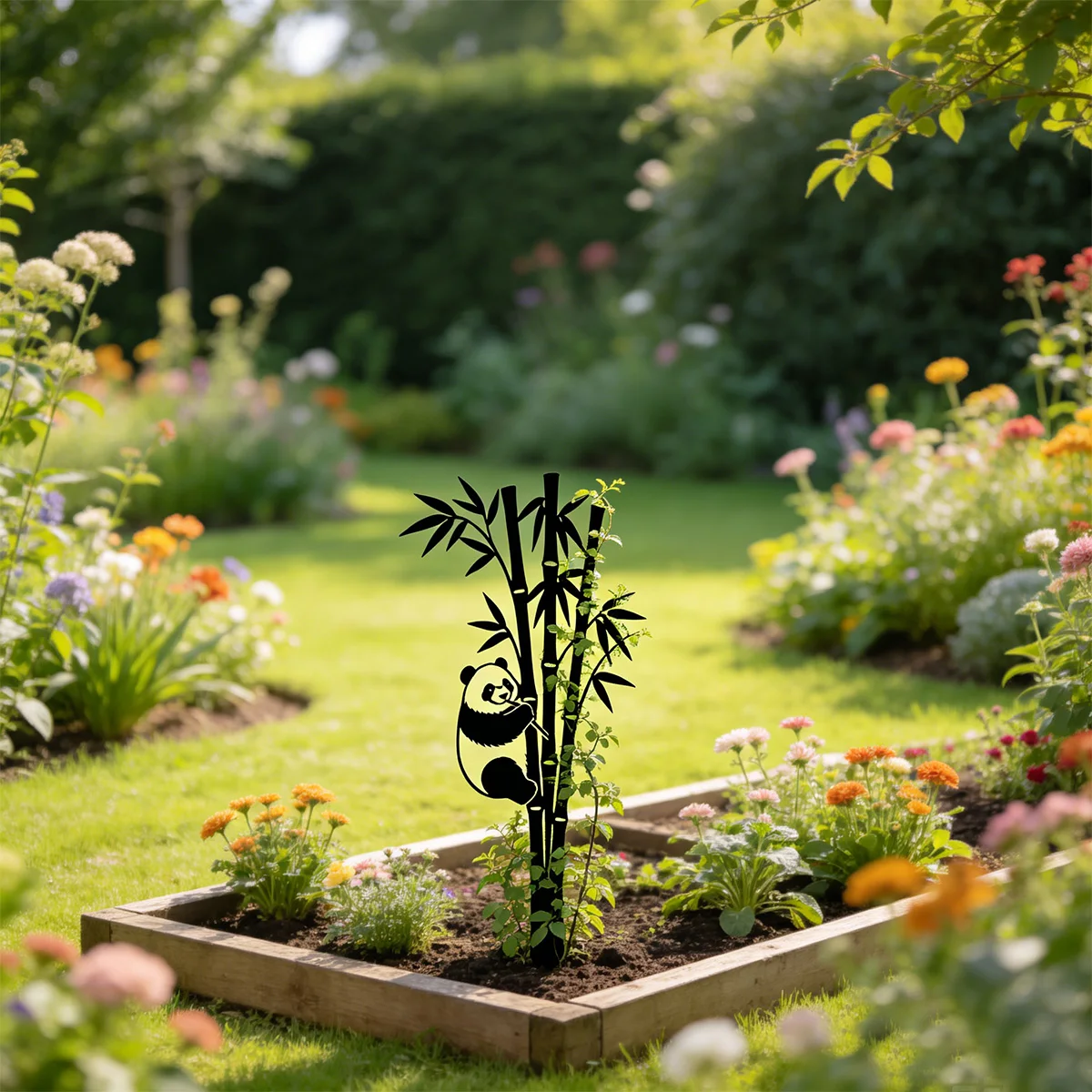 1Pc Iron Art Garden Decorative - Bonsai Garden Decor review and price