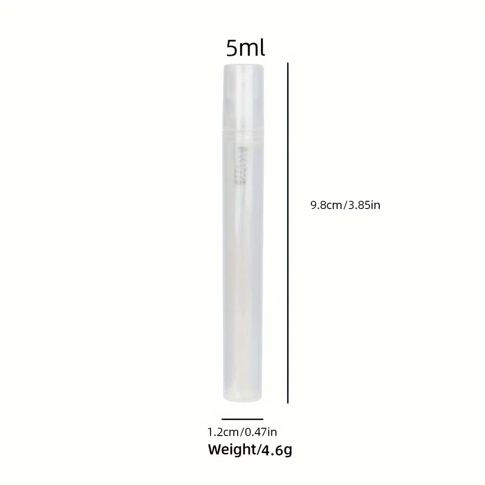 10 Flaschen mit 2/3/5ML Mini-Parfümproben, Verkauft in Kunststoff-Bajonettflaschen, Tragbar und Reisegröße – Detail 4