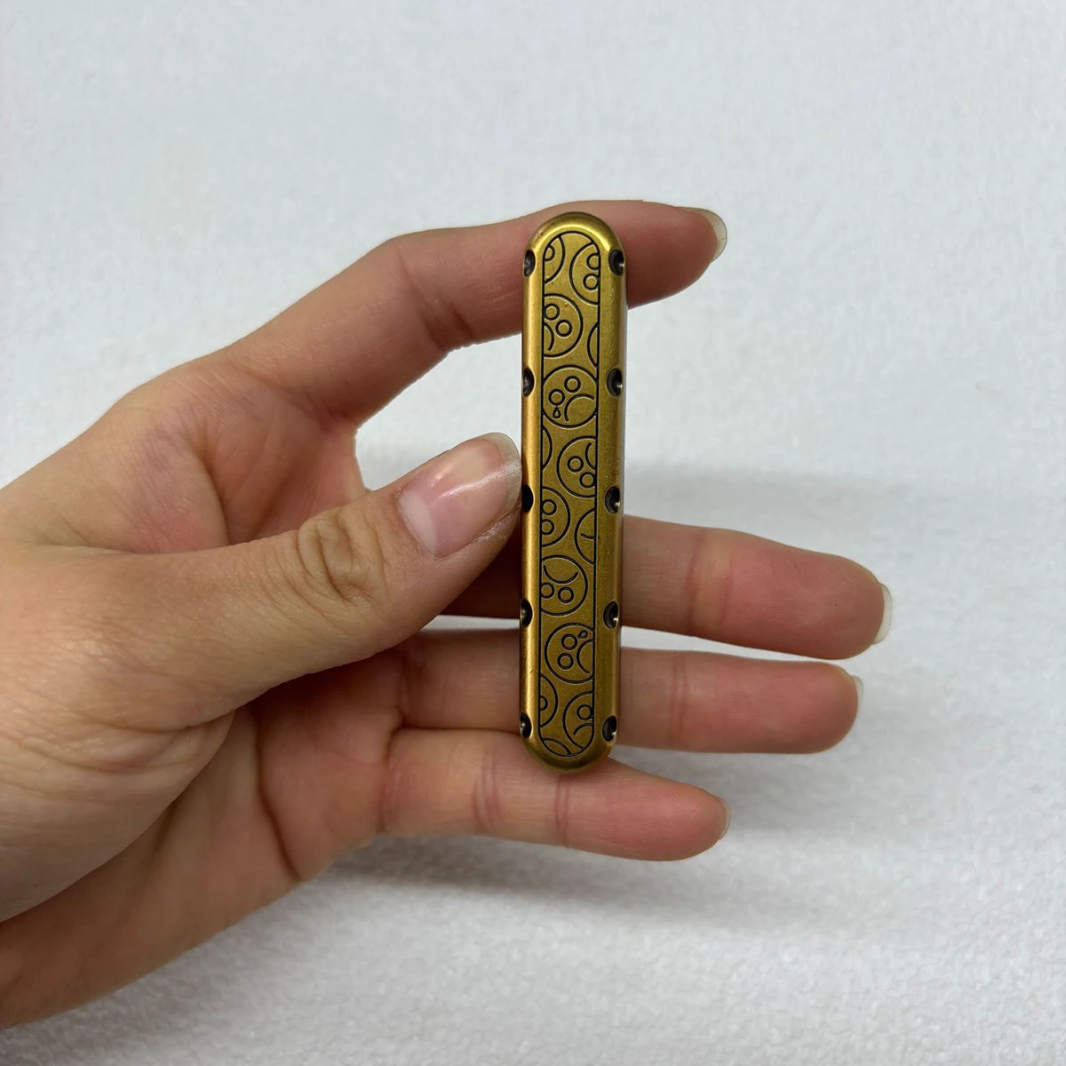 

Новые металлические тактильные фиджет-слайдеры EDC для снятия стресса у взрослых, с функцией толкания, тяги и вращения, для снятия симптомов СДВГ, повседневная тактильная игрушка-монета