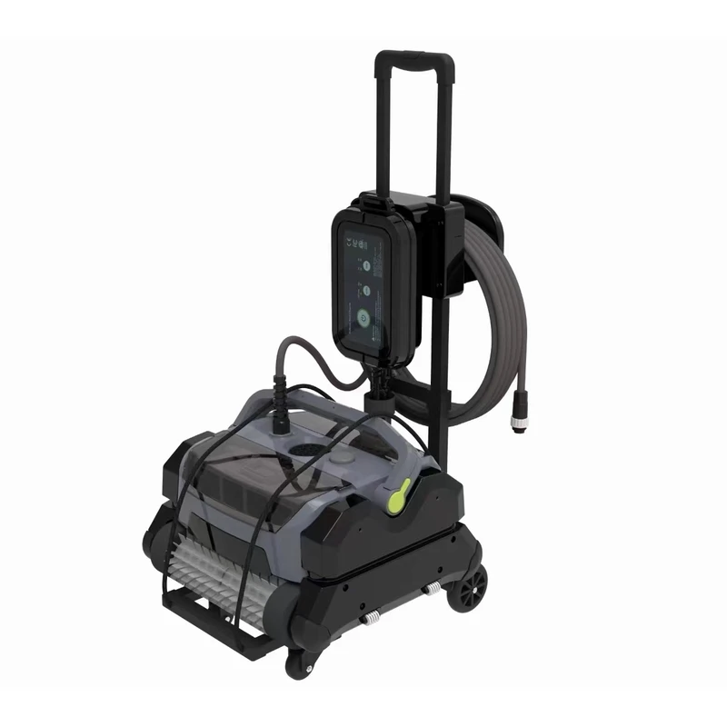 Robot Automático para Piscinas con Cable de Alimentación Flotante de 25 Metros para Escalar Paredes