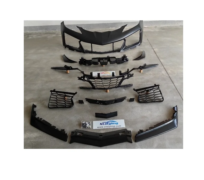 

Car Bumper Body Kit Facelift Conversion Kit for C8 Stingray Upgrade to Z06 Front Bumper for Chevrolet Corvette