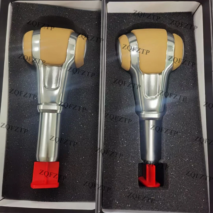 For Porsche Cayenne 2011-2017 Carbon Fiber Car Aircraft Gear Handle Car Accessories Automatic Gearbox Gear Shift Knob Lever - view 5
