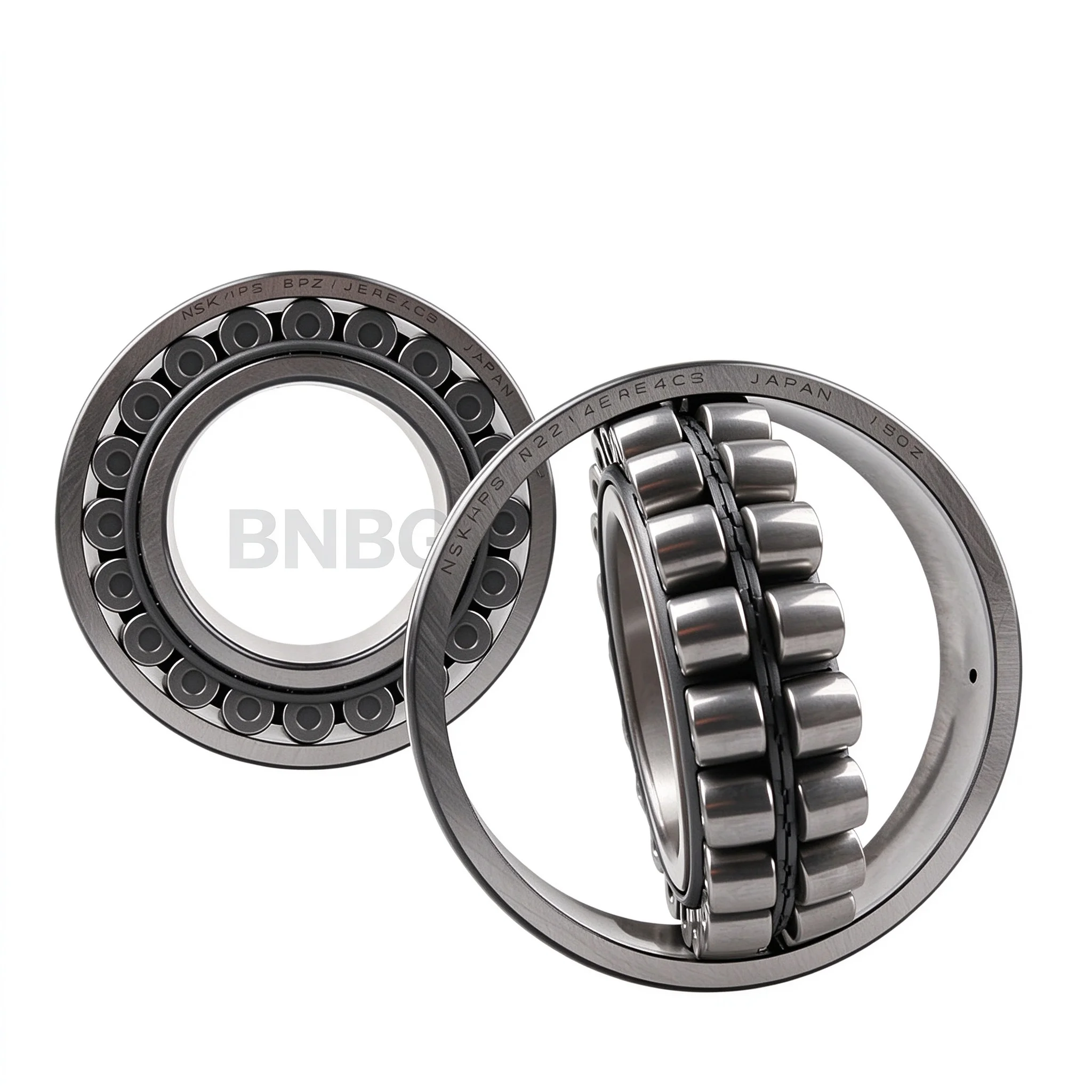 NSK Spherical Roller Bearing C3 22212 22213 EAE4 EAKE4 ECAME4 Self Aligning Roller Bearing Heavy Duty Bearing Industrial Bearing