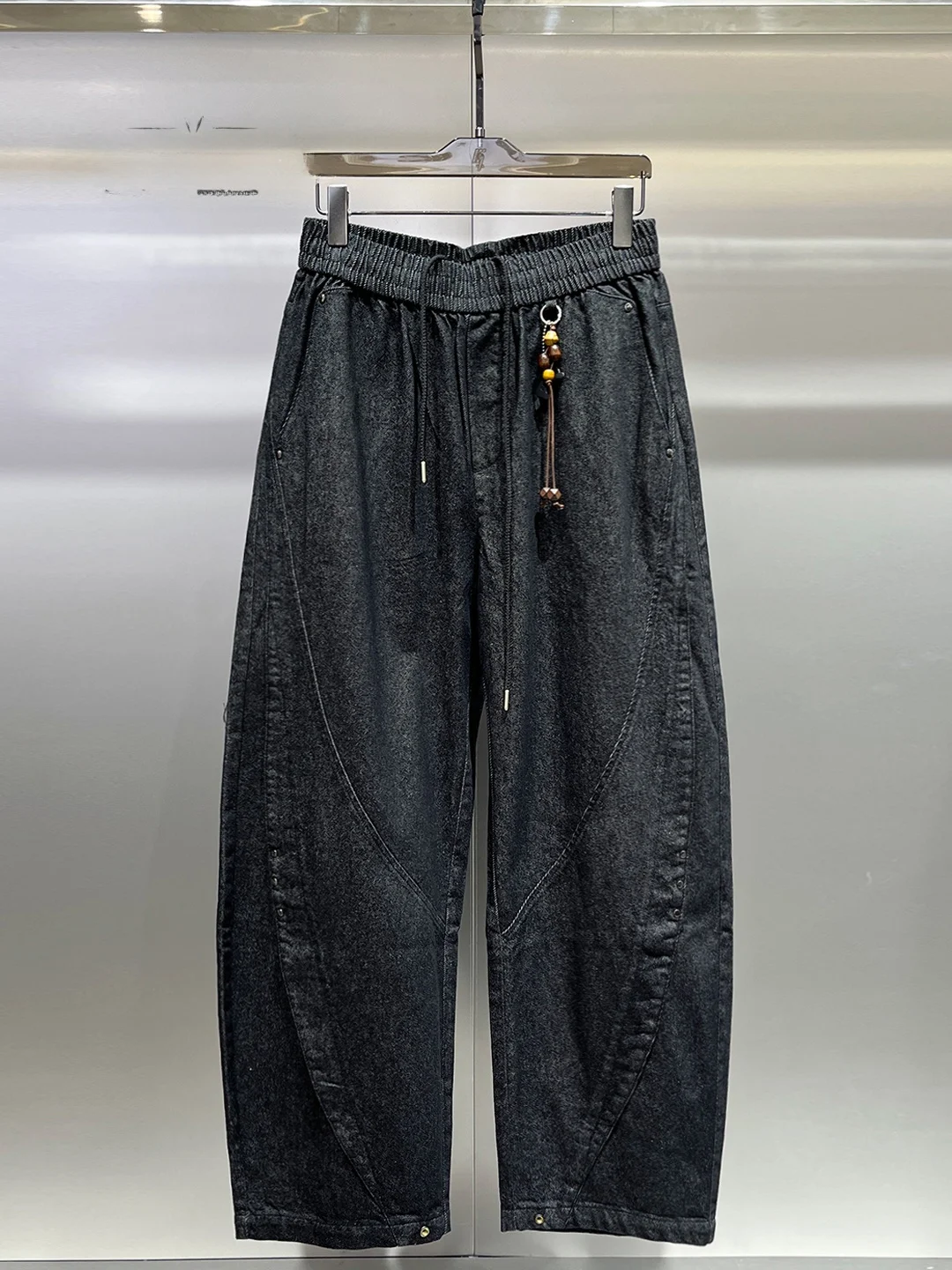 

Мужские повседневные свободные брюки-карго с драпировкой и вставками, прямого кроя, высокого качества, удобные и модные, Весна 2026