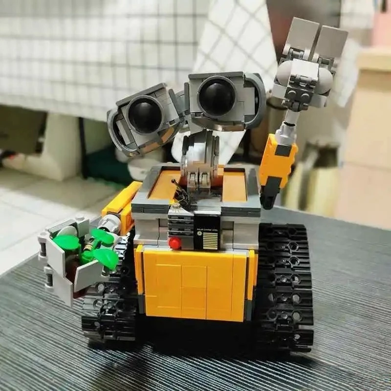 Hot 687 stks Wall-E Bouwsteen Kit MOC Idee Technische Klassieke Film Model Bouwsteen Montage kinderen Speelgoed Gift