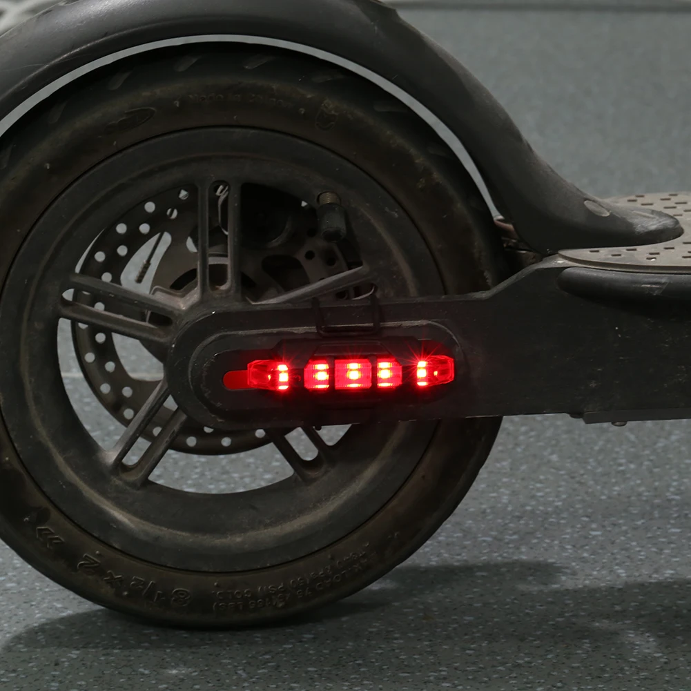 Multi-functional Scooter Warning Light Waterproof Electric Scooter Taillight Night Safety LED Flash Lamp for M365 Pro