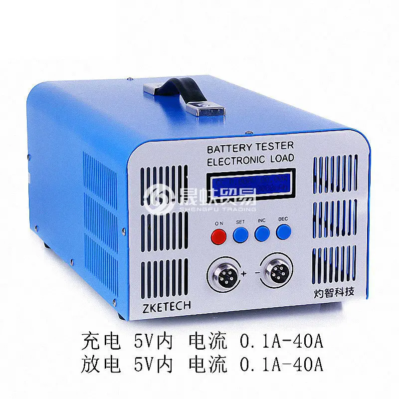 EBC-A40L Battery Capacity Measuring Instrument  Large Current Lithium Battery Iron Lithium Ternary Power Charge and Discharge40A