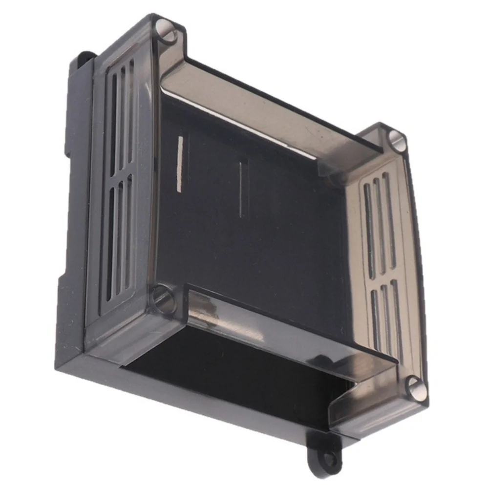 Plastic Enclosure DIN Rail Enclosure Circuit Board Protection For PLC Equipment Robust Engineering Plastic Cover