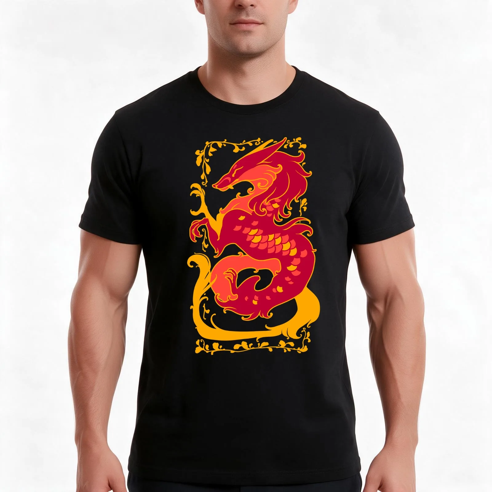 Sand Fox - The Snow Cat Prince T-Shirt, Summer Casual Cotton Tee, Oversized Streetwear Tops, Vintage Graphic Print, 100% Cotton